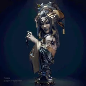 55mm Resina Busto Figura Modelo Busto de Araña Demonio Concubina Impresión 3D Sin Montar - Imagen 1 de 5