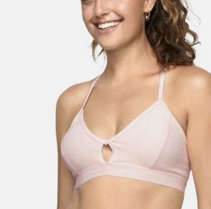 Sujetador deportivo para mujer Outdoor Voices Steeplechase bralette talla XS rosa claro usado en excelente estado - Imagen 1 de 8