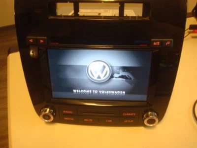 VW Touareg  Radio Mit CD Wechsler System RCD550  7P6035162 NEU ORIGINAL - Bild 1 von 4