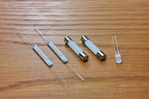 Fisher 550t receiver replacement LED bulbs lights lamps kit set INSTRUCTIONS - Picture 1 of 8