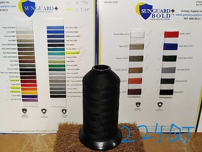 Sunguard, Tex 210 Outdoor Threads, Chemical & UV Resistance, 8 oz. Spool - Image 1 of 4