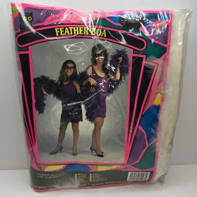 California Costume Collections 78" White Feather Bow Dress Up Make Believe Play - Image 1 of 4
