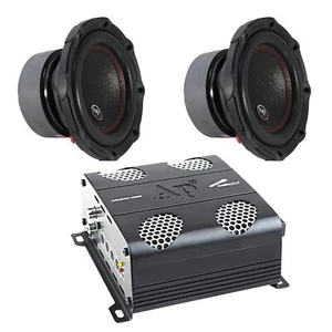Audiopipe 8" BDC3 Subwoofer Combo 250W RMS w/ 800W 1 Ohm Monoblock Amplifier - Picture 1 of 8