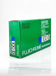 FUJI FUJICHROME PRO RDP 120 Color Slides film ISO 100D Pack 5Rolls K.I Freeze - Imagen 1 de 5