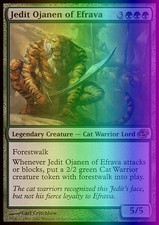 Magic the Gathering MTG Jedit Ojanen of Efrava (131) Planar Chaos   LP FOIL