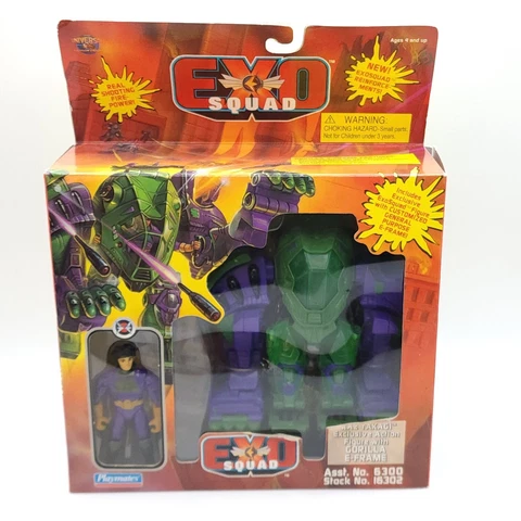 Kaz Takagi Gorilla BOXED Exo Squad Eframe Exosquad complete Cover