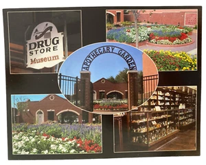 Postcard Frontier Drug Store Museum & Apothecary Garden Guthrie, OK Old Remedies - Bild 1 von 2