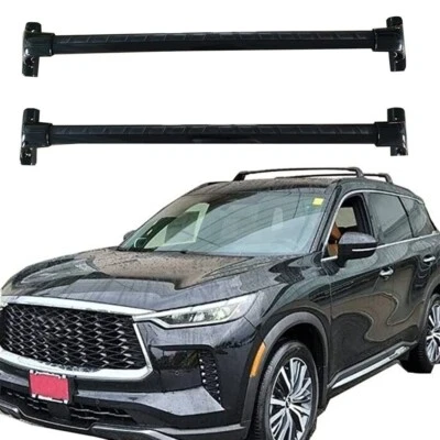 Barras transversales de riel de techo de aluminio para Infiniti QX60 2022-2024 25 Foto 1 de 4