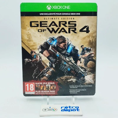 Gears Of War 4 Ultimate Edition Steelbook / Microsoft Xbox One / PAL / FR - Image 1 of 4