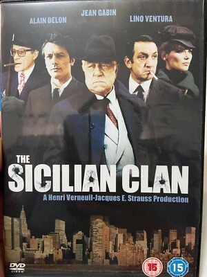 The Sicilian Clan region 2 DVD (1969 Alain Delon gangster drama movie) - Image 1 of 2