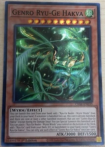 Genro Ryu-Ge Hakva | CRBR-EN033 | Super Rare | Yu-Gi-Oh! Crossover Breakers - Picture 1 of 1