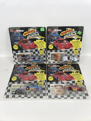 4 juegos ~ Racing Champions NASCAR Roaring Racers sonidos de motor reales + tarjeta de coleccionista Foto 1 de 4