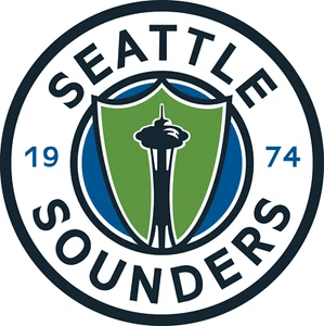 Seattle Sounders FC sticker logo MLS soccer weatherproof bumper vinyl decal - Picture 1 of 1