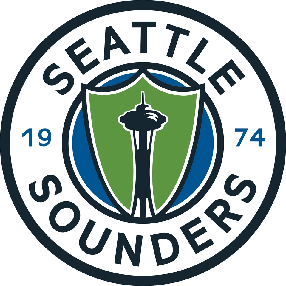 Seattle Sounders FC sticker logo MLS soccer weatherproof bumper vinyl decal - Image 1 of 1