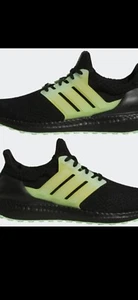 Adidas Men's Ultraboost 5.0 DNA GV8729 Core Black / Beam Green  NIB - Picture 1 of 3