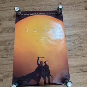 Dune Part Two 2 Original DS movie poster 27X40 D/S 2023 Alternate Crease Damage - Picture 1 of 5