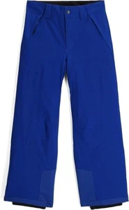 NWT Spyder Power Insulated Boy's Ski Snowboard Pants, Size XL, Electric Blue - Picture 1 of 5