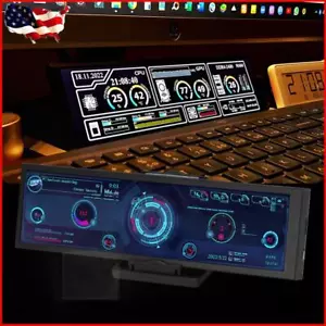 8.8 Inch Long Strip LCD HDMI-compatible USB Port 480X1920 Sub Display for AIDA64 - Picture 1 of 12