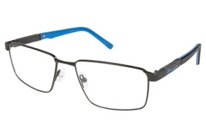 CHAMPION CU2019 MONTATURA OCCHIALI DA VISTA UNISEX 56-17-140 C03 NERO/BLU - Foto 1 di 8