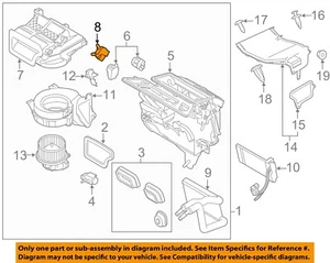 FORD OEM 12-23 E-Transit Front Evaporator-Actuator AV6Z18731B - Picture 1 of 2