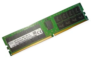 Estación de trabajo de servidor RDIMM Hynix 64 GB DDR4 2933 MHz ECC REG HMAA8GR7AJR4N-WM RAM - Imagen 1 de 1