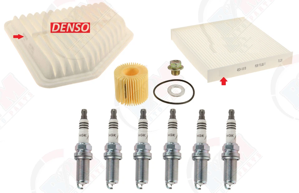 Kit de puesta a punto con iridio NGK para Lexus ES350 Toyota Avalon Camry Venza 3,5 L V6 Foto 1 de 1