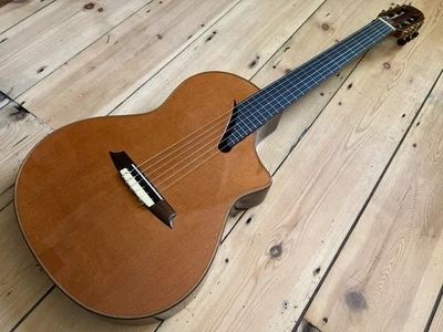 Martinez Guitarra MSCC 14RC Hybrid / Cross-Over Elektro Konzertgitarre - Bild 1 von 4