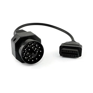 OBD2 Female to 20pin Extension Convert Adapter OBD1 to OBDII Cable -16pin to  - Picture 1 of 5