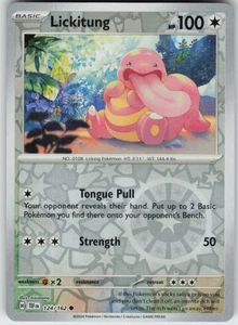 Reverse Holo Lickitung 124/162 Common SV05: Temporal Forces NM - Picture 1 of 1