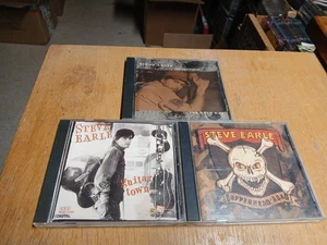 Steve Earle CD Lot/3 Copperhead Road, Guitar Town, The Hard Way - Bild 1 von 2