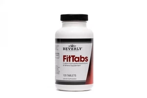 Fit Tabs Daily Multi-Vitamin/Mineral with Iron Peptonate,120 Tablets. (30 Ser... - Picture 1 of 6