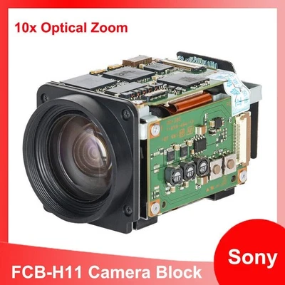 SONY FCB-H11 FCBH11 10x Optical Zoom Camera Mini Analog HD Box Camera Module - Image 1 of 4