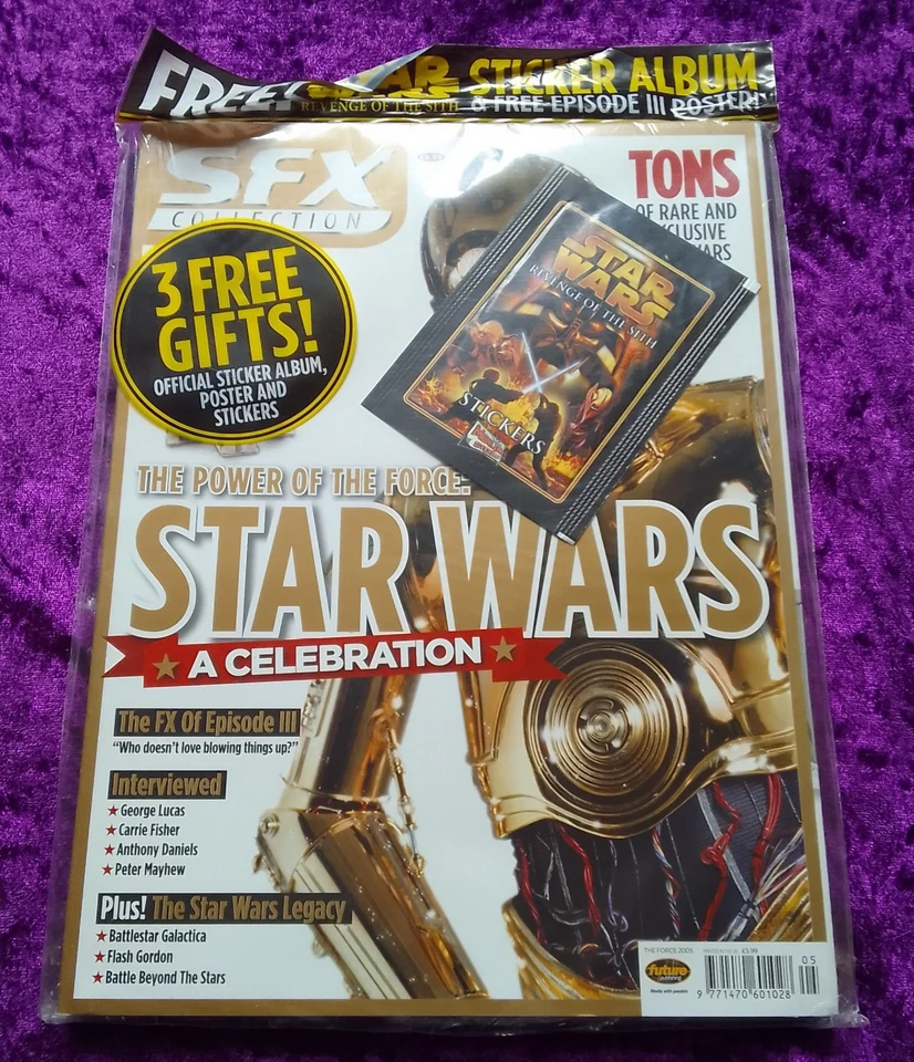 SFX Magazine Collection Special - Star Wars Celebration & 3 Free Gifts - Sealed - Image 1 of 1