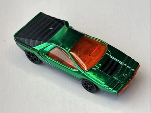 CORGI ROCKETS ALFA ROMEO CARABO BERTONE GREEN/BLUE 916 VINTAGE 1970s DIECAST - Picture 1 of 19