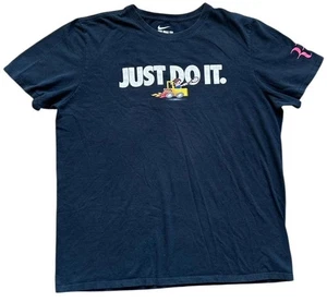 Camiseta Tenis Nike Federer RF Just Do It Para Hombre Talla L Negra 889146-010 - Imagen 1 de 8