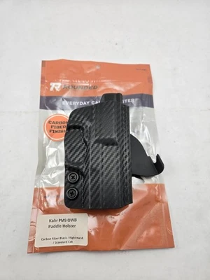 New Rounded Holster Kahr PM9 PM 9 OWB Right Hand Paddle Kydex - Image 1 of 2