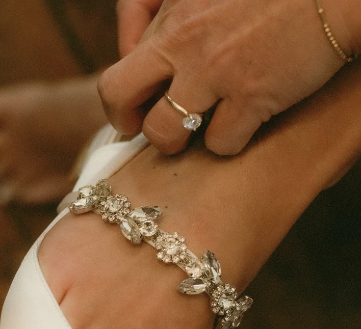 Anillo de diamantes cultivado en laboratorio usado Foto 1 de 1