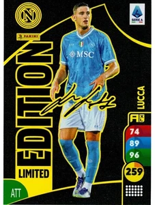 PANINI ADRENALYN XL SERIE A 2025-2026 LUCCA CARD LIMITED EDITION SIGNIERT NEAPOLI - Bild 1 von 2