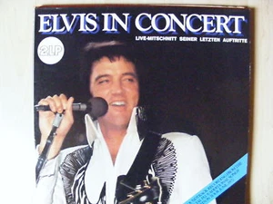 Elvis Presley--LP-Elvis in Concert-- 2 LP-PL12587-RCA - Picture 1 of 1