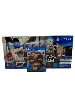 PlayStation VR Aim Controller + Bravo Team | Gioco PS4 con scatola originale e istruzioni - Immagine 1 di 4
