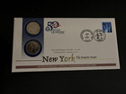 2001 New York State Quarters P&D Set    First Day Issue     Free Shipping