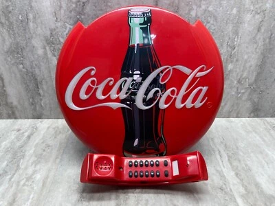 Coca-Cola Blinking Disc 1995 Telephone / # 8359 King/ New in open Box/ Red - Image 1 of 4