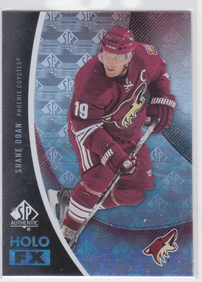 10/11 SP AUTHENTIC...SHANE DOAN...HOLO FX...CARD # FX37...COYOTES - Image 1 of 1