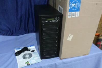 EZ DUPE EZD7TDVDLGB 7 Target DVD/CD Stand alone Duplicator 24X - Image 1 of 4