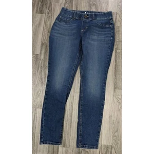 Lee Womens Size Small Pull On Straight Leg Denim Blue Jeans - Picture 1 of 11