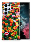 CASE COVER FOR SAMSUNG GALAXY|FIELD OF RED YELLOW PINK FLOWERS