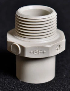Georg Fischer 32mm 1" Male Adapter NRT + PP Butt Fusion 727.914.658 - Picture 1 of 4