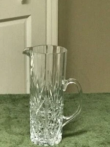 HERMOSA JARRA CON MANGO DISEÑO STARBURST CRISTAL PLOMO 7 1/4" DE ALTO - Imagen 1 de 1