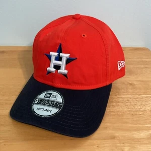 Houston Astros New Era 9Twenty MLB Adjustable Cap Hat OSFM - Picture 1 of 8