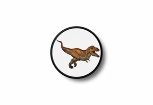 Patch badge embroidered border printed morale dinosaur funny kids applique r3 - Imagen 1 de 1